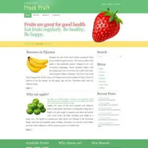 Screenshot of a professionally designed fruit selling website homepage by Ariful Islam