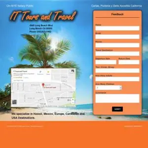 Screenshot of a professionally designed Mexico tour and travel website homepage by Ariful Islam